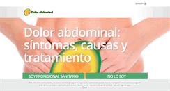 Desktop Screenshot of dolor-abdominal.com