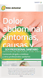 Mobile Screenshot of dolor-abdominal.com